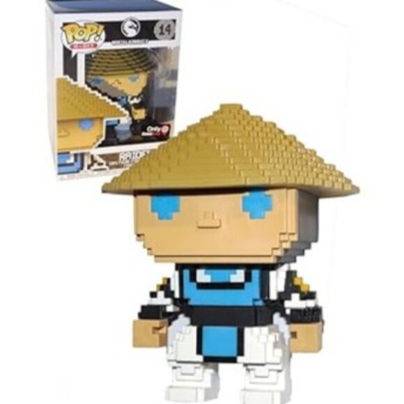 Funko Raiden - Mortal Kombat X 8-Bit Pop! Vinyl Figure #14 GameStop Exclusive - Picture 8 of 8